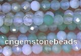 CTG1311 15.5 inches 2mm faceted round Australia chrysoprase beads