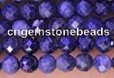 CTG1334 15.5 inches 3mm faceted round sapphire beads wholesale