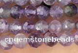 CTG1343 15.5 inches 4mm faceted round amethyst beads wholesale