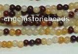 CTG138 15.5 inches 3mm round tiny mookaite gemstone beads wholesale