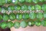 CTG1381 15.5 inches 2mm faceted round tiny diopside quartz beads