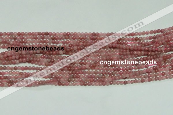 CTG140 15.5 inches 3mm round tiny rhodochrosite gemstone beads wholesale