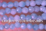 CTG1422 15.5 inches 2mm faceted round amazonite beads wholesale