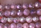 CTG1457 15.5 inches 2mm faceted round AB-color labradorite beads