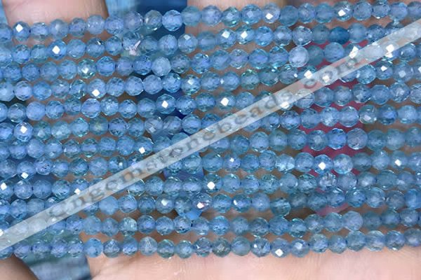 CTG1497 15.5 inches 3mm faceted round apatite beads wholesale