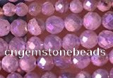 CTG1507 15.5 inches 3mm faceted round AB-color labradorite beads