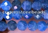 CTG1616 15.5 inches 5mm faceted round tiny apatite beads