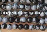 CTG2015 15 inches 2mm,3mm snowflake obsidian gemstone beads