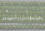 CTG204 15.5 inches 3mm faceted round tiny prehnite gemstone beads