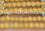 CTG2074 15 inches 2mm,3mm yellow jade gemstone beads