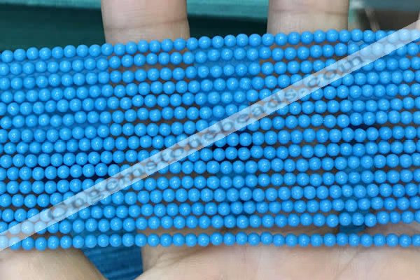 CTG2081 15 inches 2mm,3mm synthetic turquoise gemstone beads