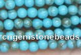 CTG2084 15 inches 2mm,3mm synthetic turquoise gemstone beads