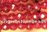 CTG2226 15 inches 2mm,3mm faceted round candy jade beads