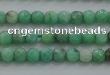 CTG225 15.5 inches 3mm faceted round tiny grass agate beads