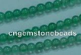 CTG24 15.5 inch 3mm round tiny pale green agate beads wholesale