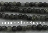 CTG259 15.5 inches 3mm round tiny black labradorite beads wholesale