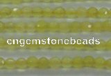 CTG406 15.5 inches 2mm faceted round tiny dyed candy jade beads