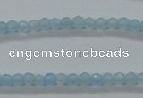 CTG408 15.5 inches 2mm faceted round tiny dyed candy jade beads