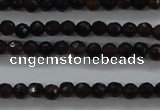 CTG426 15.5 inches 2mm faceted round tiny agate gemstone beads