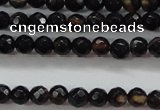 CTG428 15.5 inches 3mm faceted round tiny agate gemstone beads