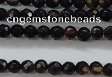 CTG428 15.5 inches 3mm faceted round tiny agate gemstone beads