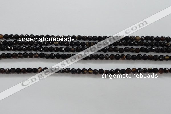 CTG428 15.5 inches 3mm faceted round tiny agate gemstone beads