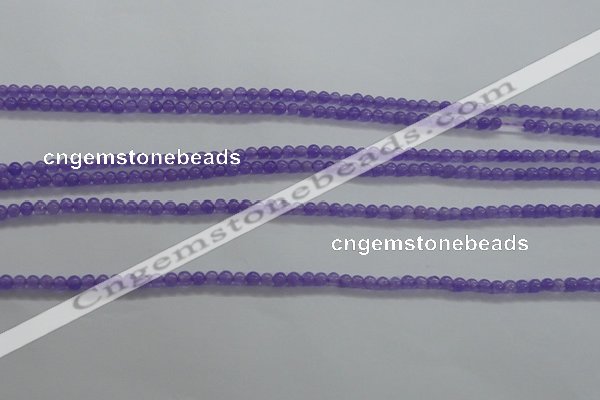 CTG433 15.5 inches 2mm round tiny dyed candy jade beads wholesale