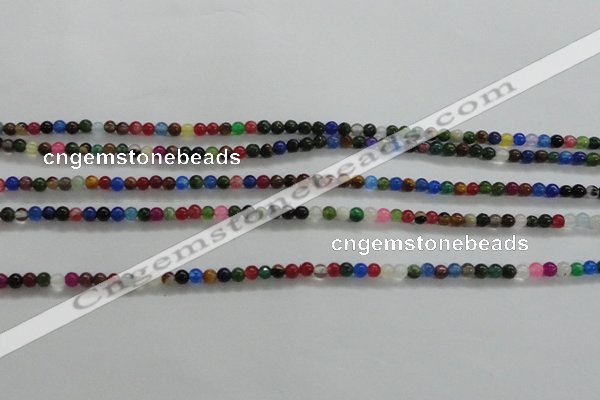 CTG437 15.5 inches 2mm round tiny dyed candy jade beads wholesale