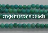 CTG440 15.5 inches 2mm round tiny natural turquoise beads wholesale