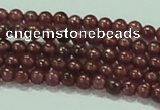 CTG53 15.5 inches 2mm round grade AA tiny garnet beads wholesale