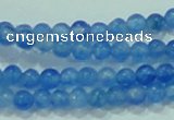 CTG62 15.5 inches 2mm round tiny dyed white jade beads wholesale