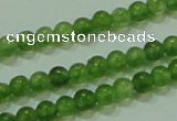 CTG63 15.5 inches 2mm round tiny dyed white jade beads wholesale