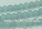 CTG66 15.5 inches 3mm round tiny dyed white jade beads wholesale