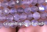 CTG703 15.5 inches 5mm faceted round tiny labradorite beads
