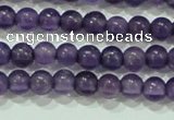 CTG73 15.5 inches 3mm round grade A tiny amethyst beads wholesale