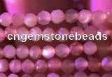 CTG737 15.5 inches 3mm faceted round tiny sunstone beads