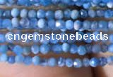 CTG758 15.5 inches 1.5mm faceted round tiny apatite gemstone beads