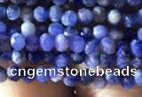 CTG778 15.5 inches 2mm faceted round tiny sodalite beads wholesale