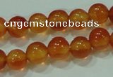 CTG78 15.5 inches 3mm round tiny red agate beads wholesale