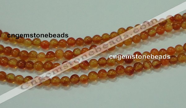 CTG78 15.5 inches 3mm round tiny red agate beads wholesale