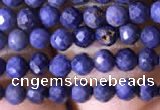 CTG788 15.5 inches 2mm faceted round tiny sapphire gemstone beads