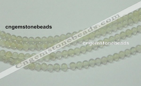 CTG79 15.5 inches 3mm round tiny white chalcedony beads wholesale