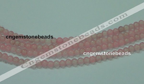 CTG80 15.5 inches 3mm round tiny dyed white jade beads wholesale