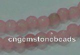 CTG86 15.5 inches 3mm faceted round tiny dyed white jade beads wholesale