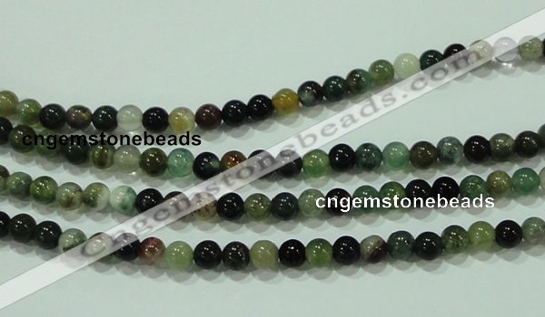 CTG90 15.5 inches 4mm round tiny indian agate beads wholesale