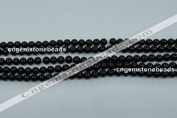 CTK02 15.5 inches 6mm round tektite gemstone beads wholesale