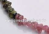 CTO03 15.5 inches 4*7mm freeform natural tourmaline chips beads