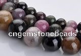 CTO10 16 inch round natural tourmaline gemstone beads wholesale