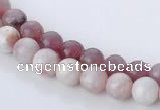 CTO14 15 inches 6mm & 6.5mm round natural tourmaline beads