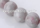 CTO19 15mm 15 inches round natural tourmaline beads wholesale